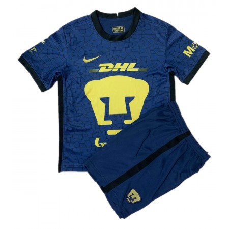 Jalkapallo Pelipaidat/Peliasut Pumas UNAM Lasten Vieraspaita 2021-2022 Lyhythihainen